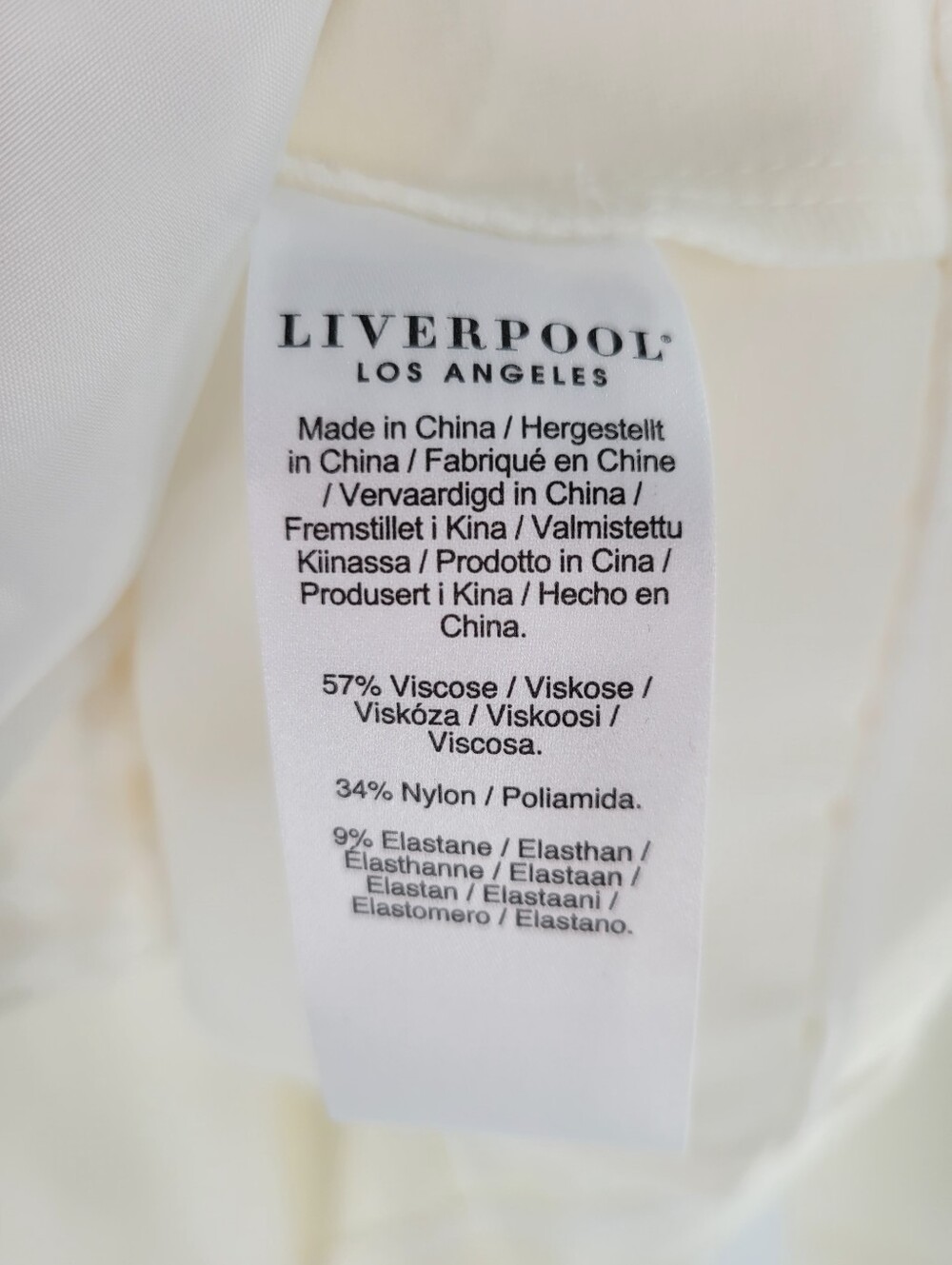 Liverpool Los Angeles Womens Whiter White Blazer Size L New - Picture 6 of 7